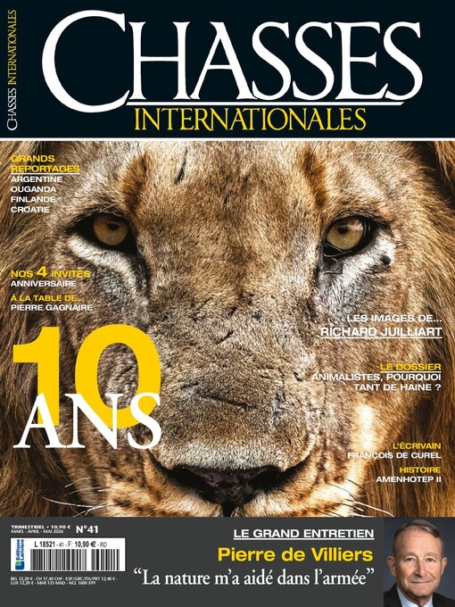 Title details for Chasses Internationales by Editions Lariviere SAS - Available